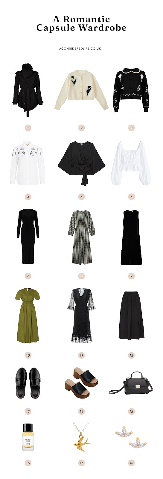 A Romantic Capsule Wardrobe A Romantic Capsule Wardrobe
