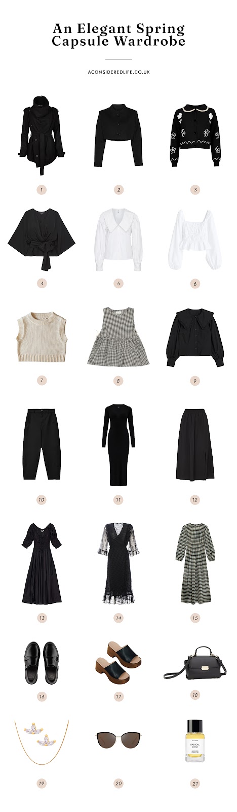 An Elegant Spring Capsule Wardrobe 2025