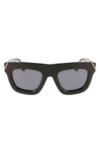 51mm Sculptural Square Sunglasses