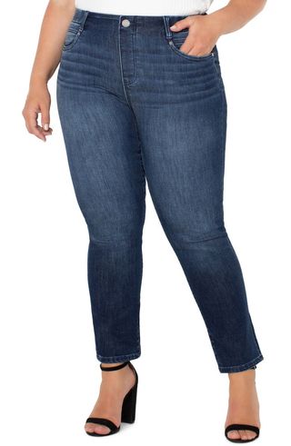 Gia Glider Pull-On Slim Jeans