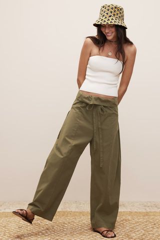 Twill Fisherman Pant