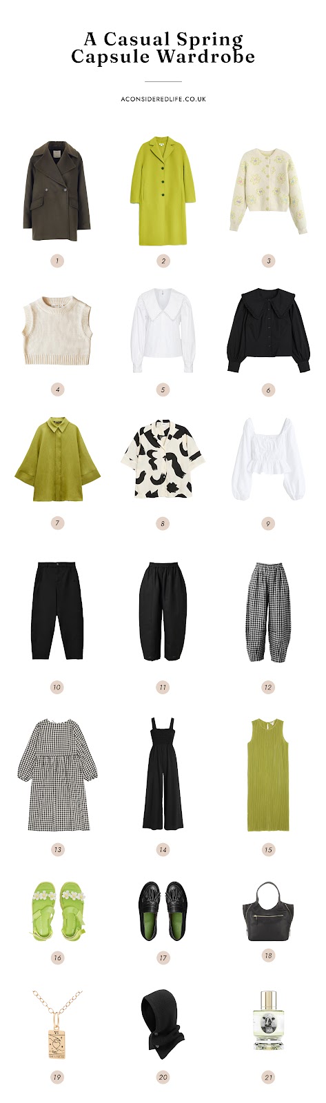 A Casual Spring Capsule Wardrobe 2025