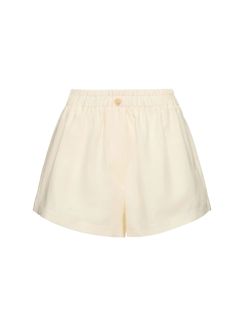 Forte_forte- linen shorts