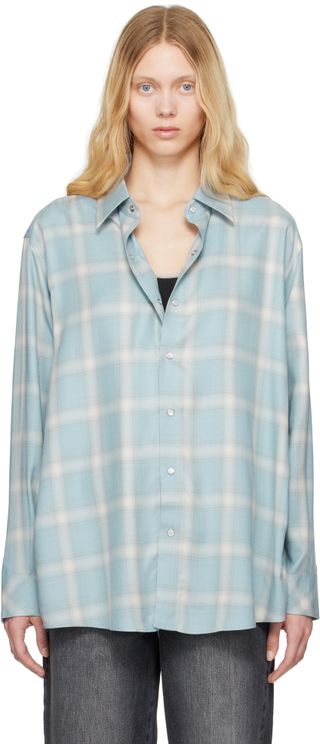 Blue Hugo Rancher Shirt