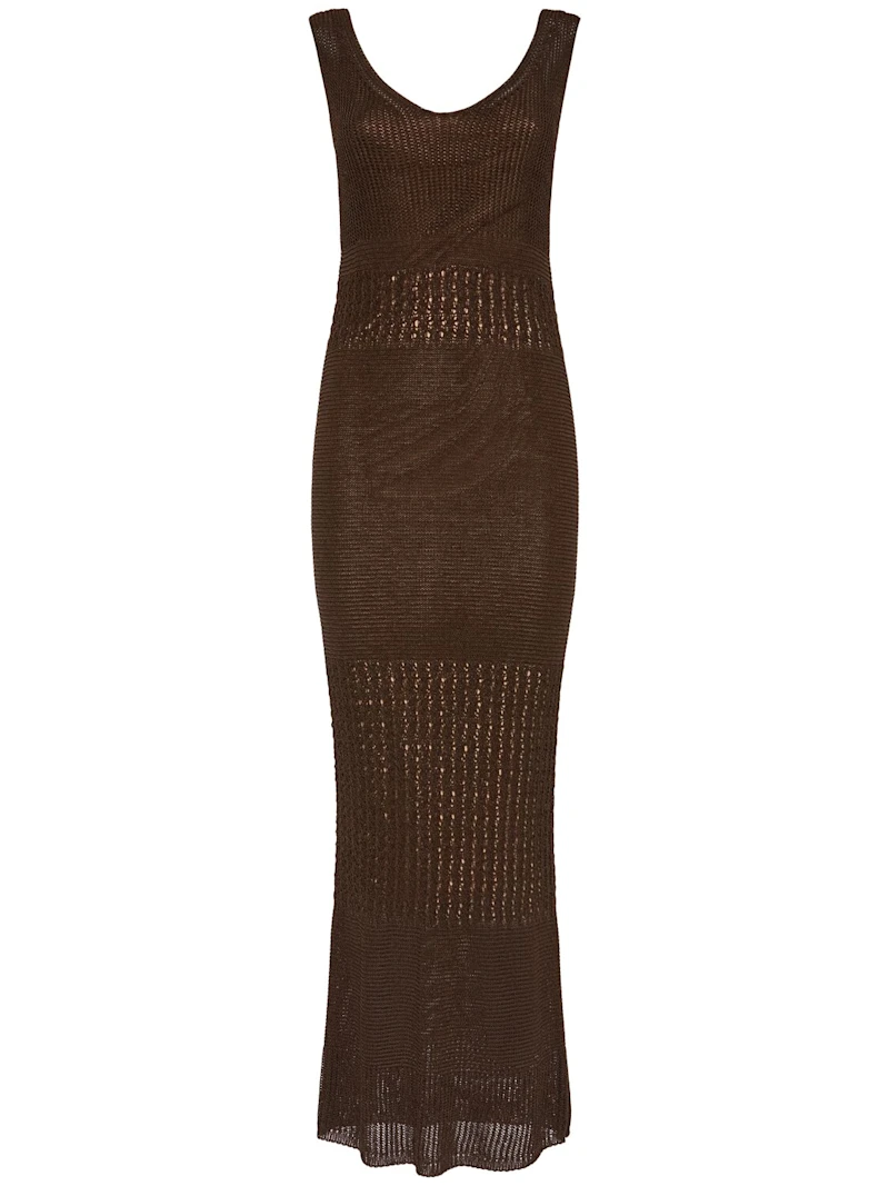 Max Mara - Valois Knitted Long Dress