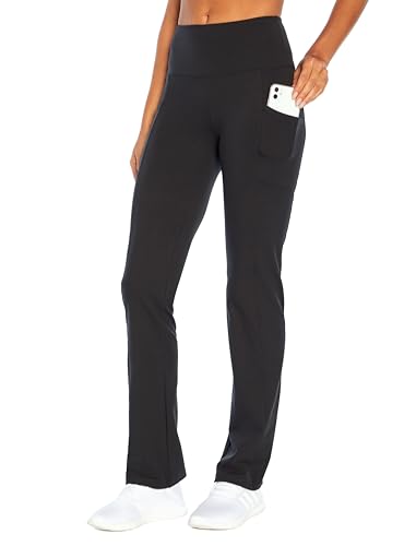 Marika Women's Eclipse Tummy Control Bootleg Pant, Black, Small