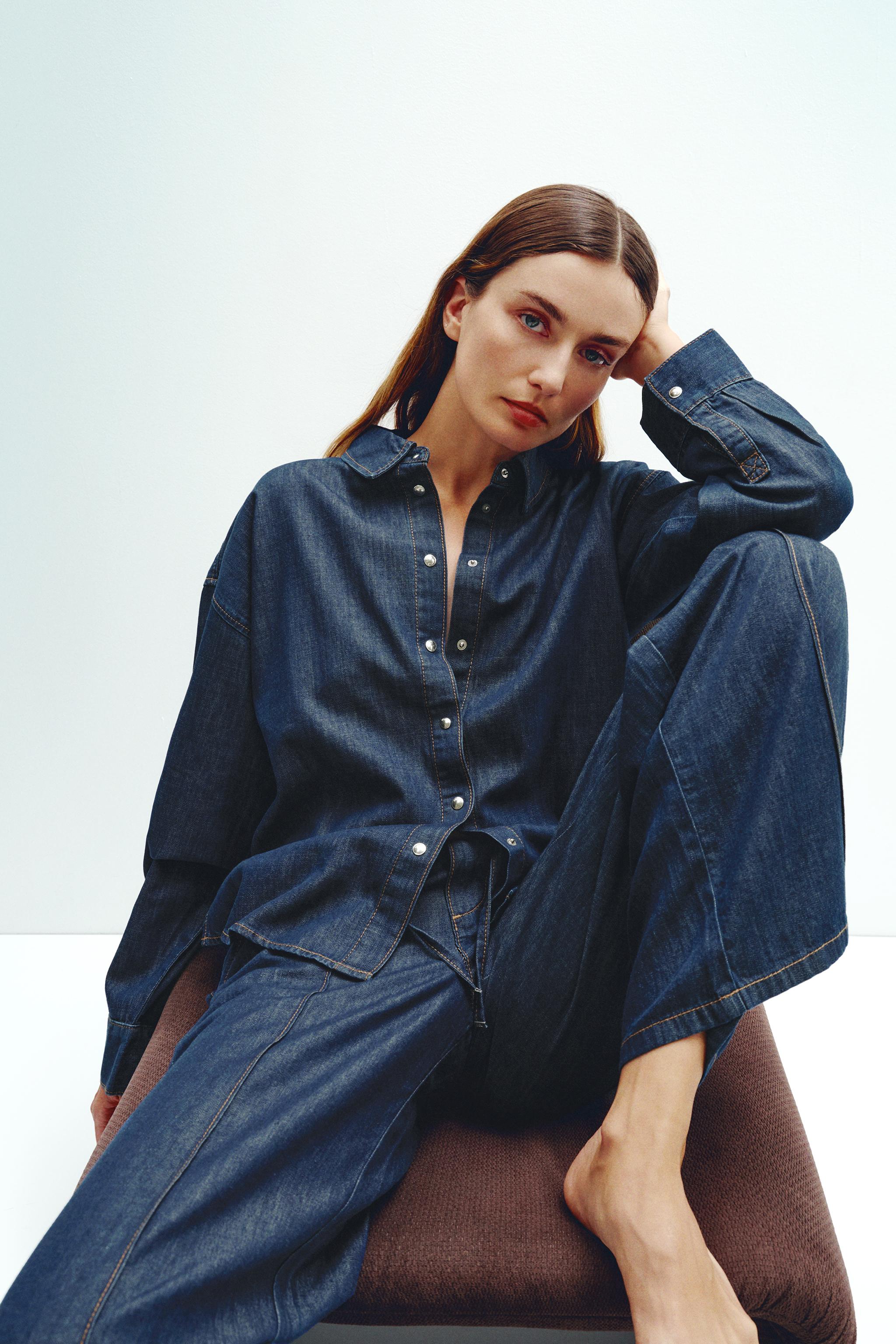 Z1975 Oversized Denim Shirt