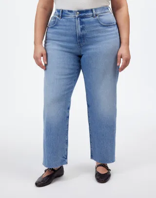MW, Perfect Vintage Wide-Leg Crop Jean
