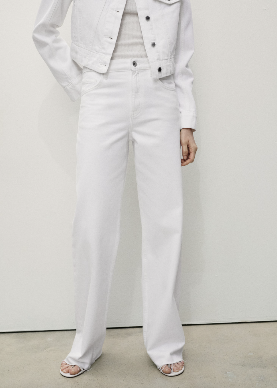 MANGO, Danila Wideleg High-Rise Jeans - Women | Mango Usa