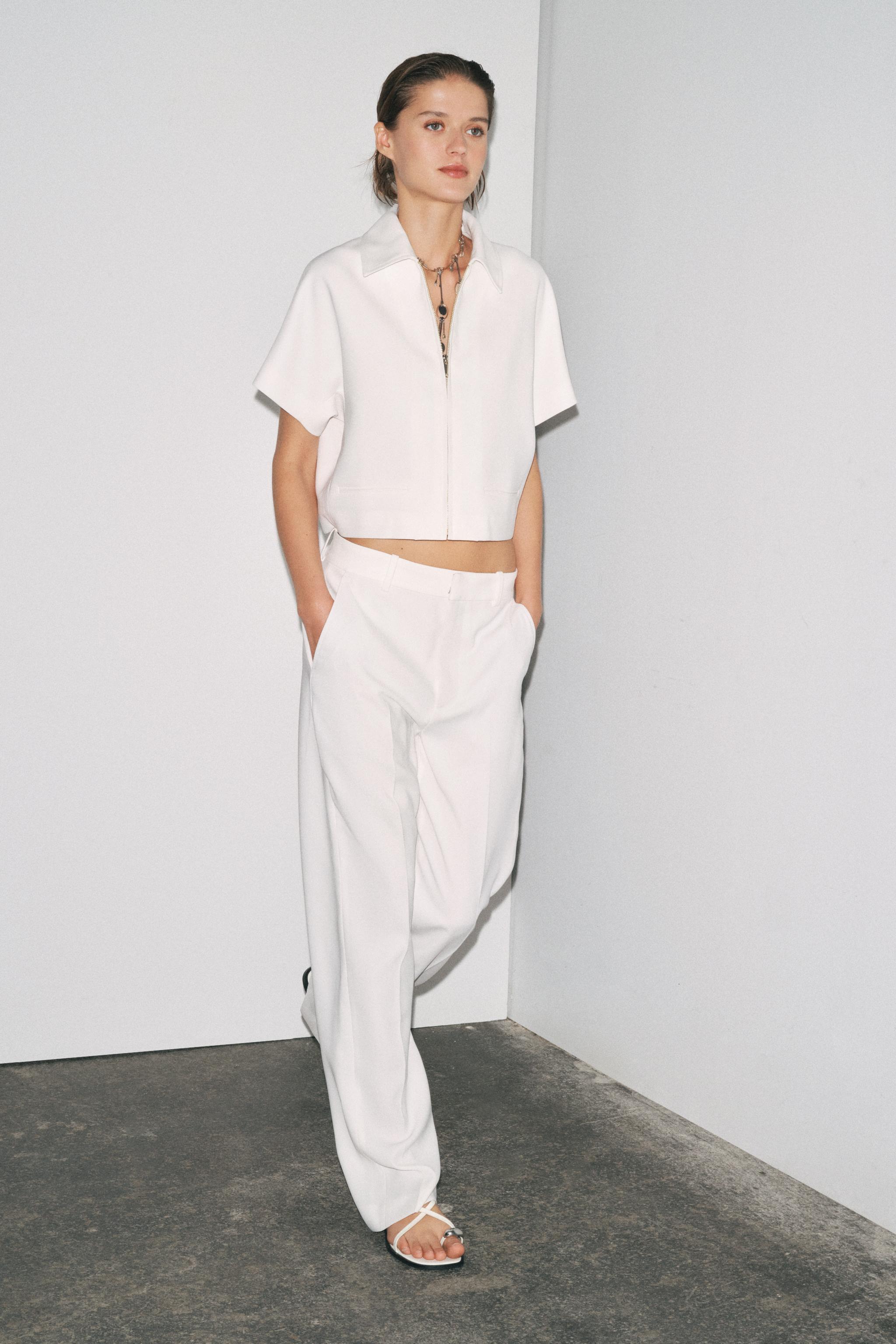 Zw Collection Straight Leg Pants