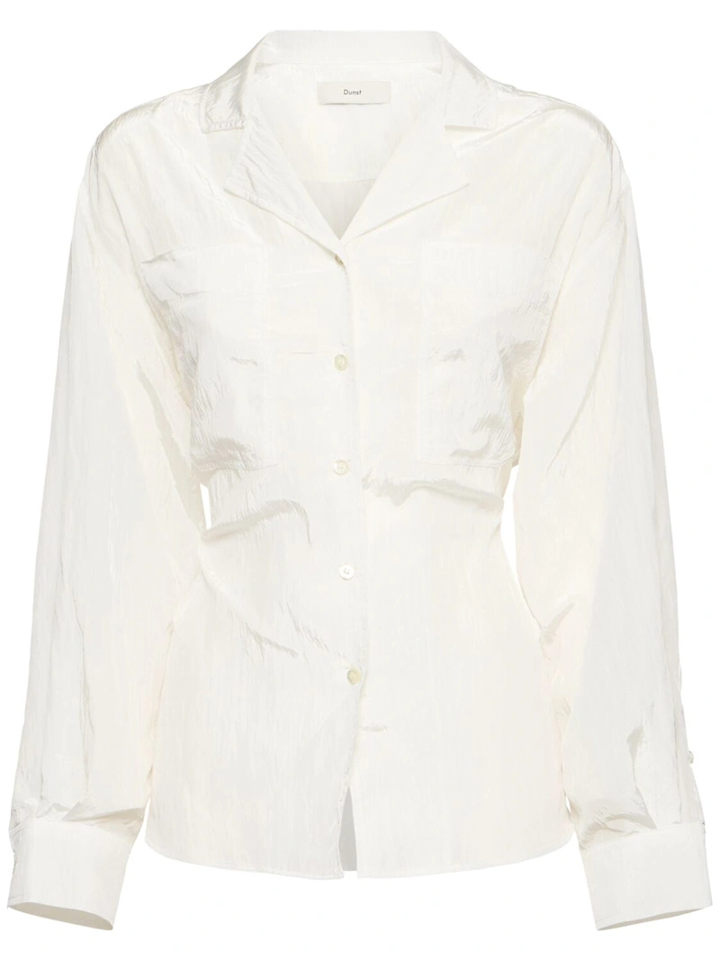 Dunst- Silky belted shirt