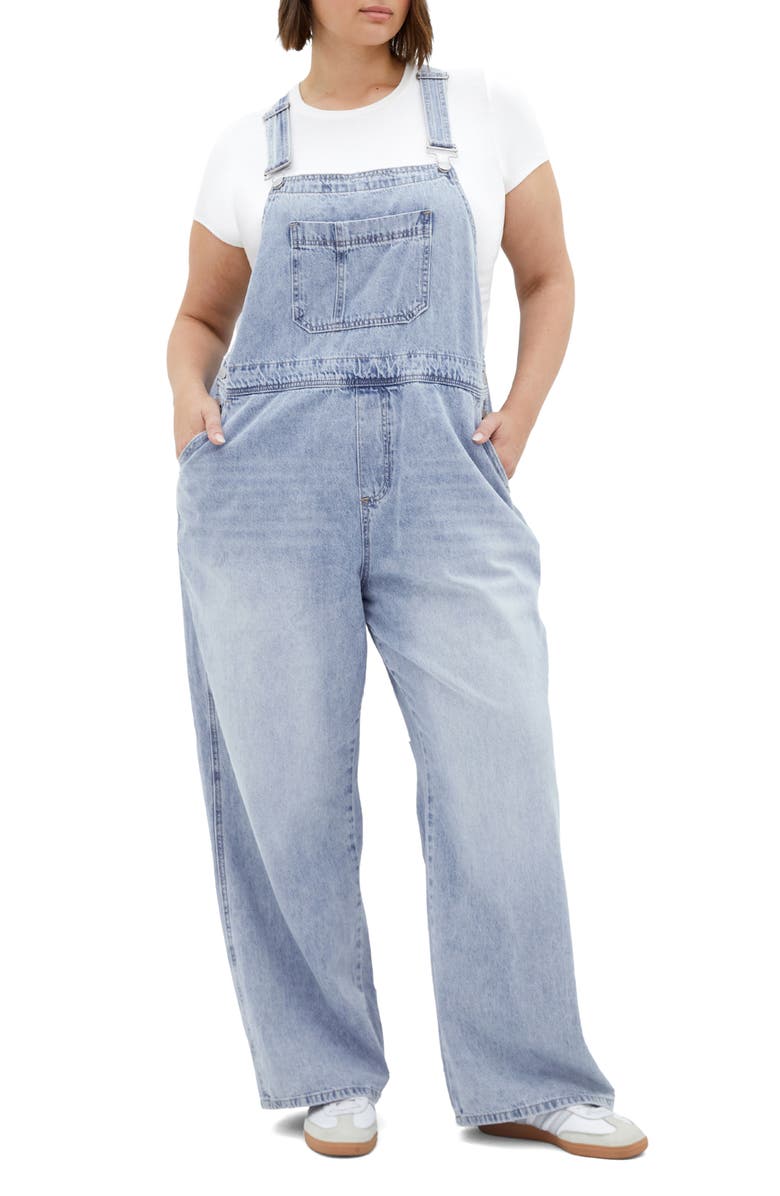 Straight Leg Overalls