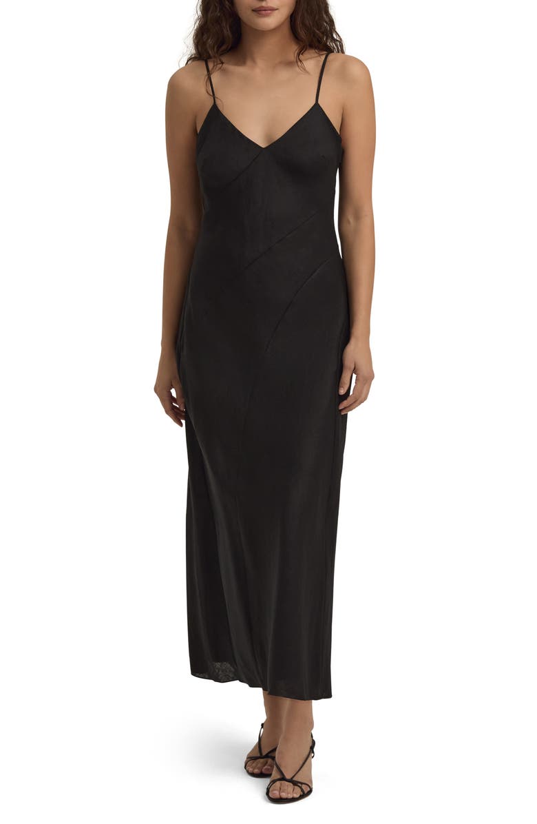 The Josette Linen Slipdress