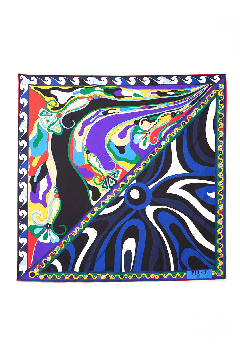 Printed Silk-Twill Scarf
