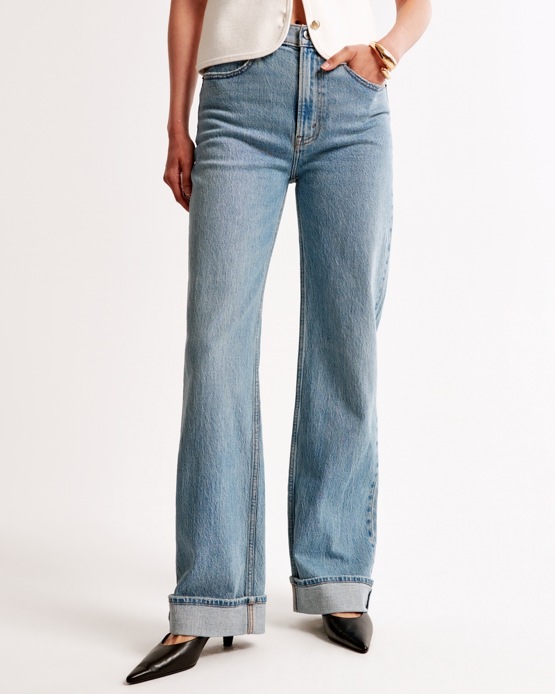 abercrombie, High Rise 90s Relaxed Jean