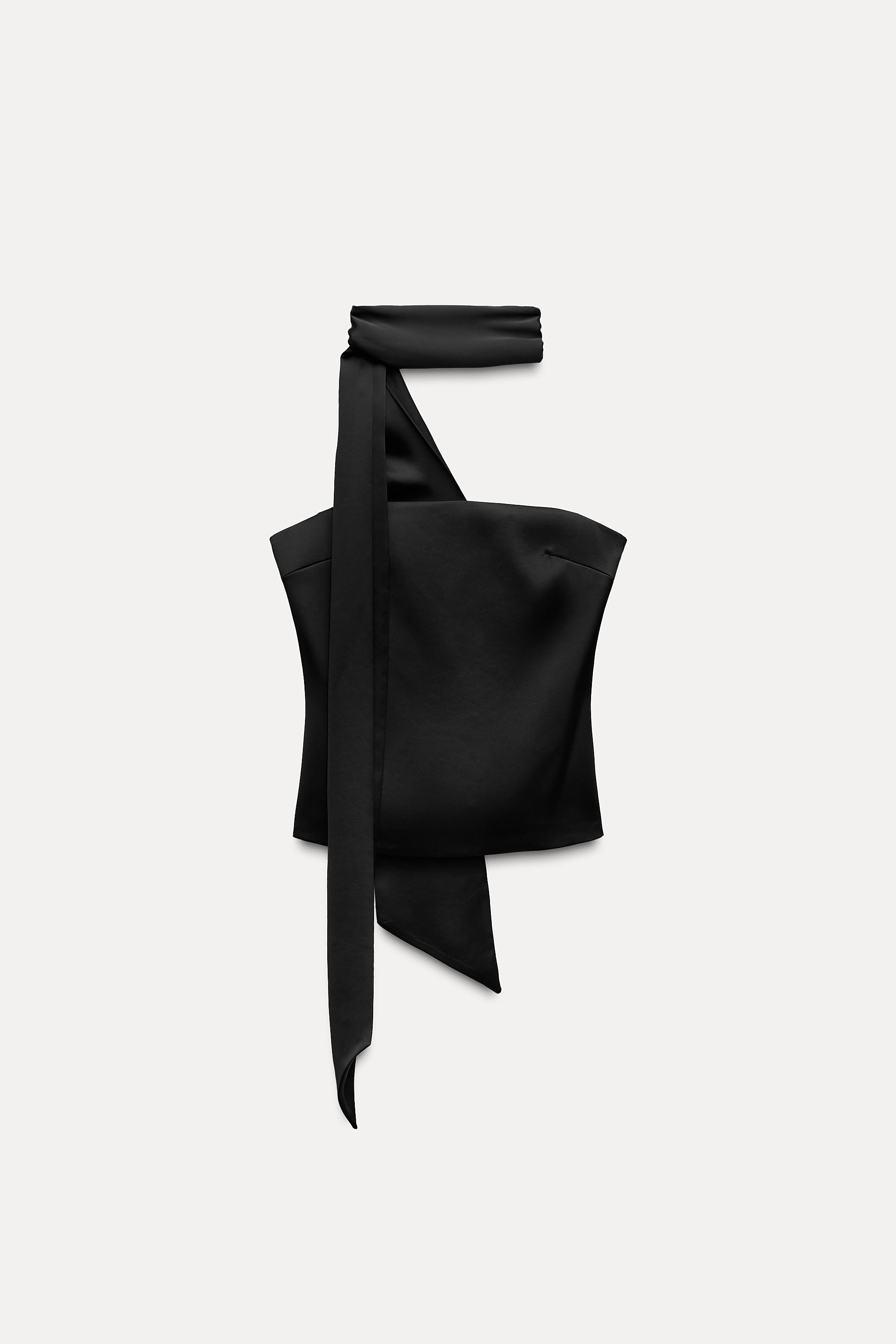 Satin Foulard Top