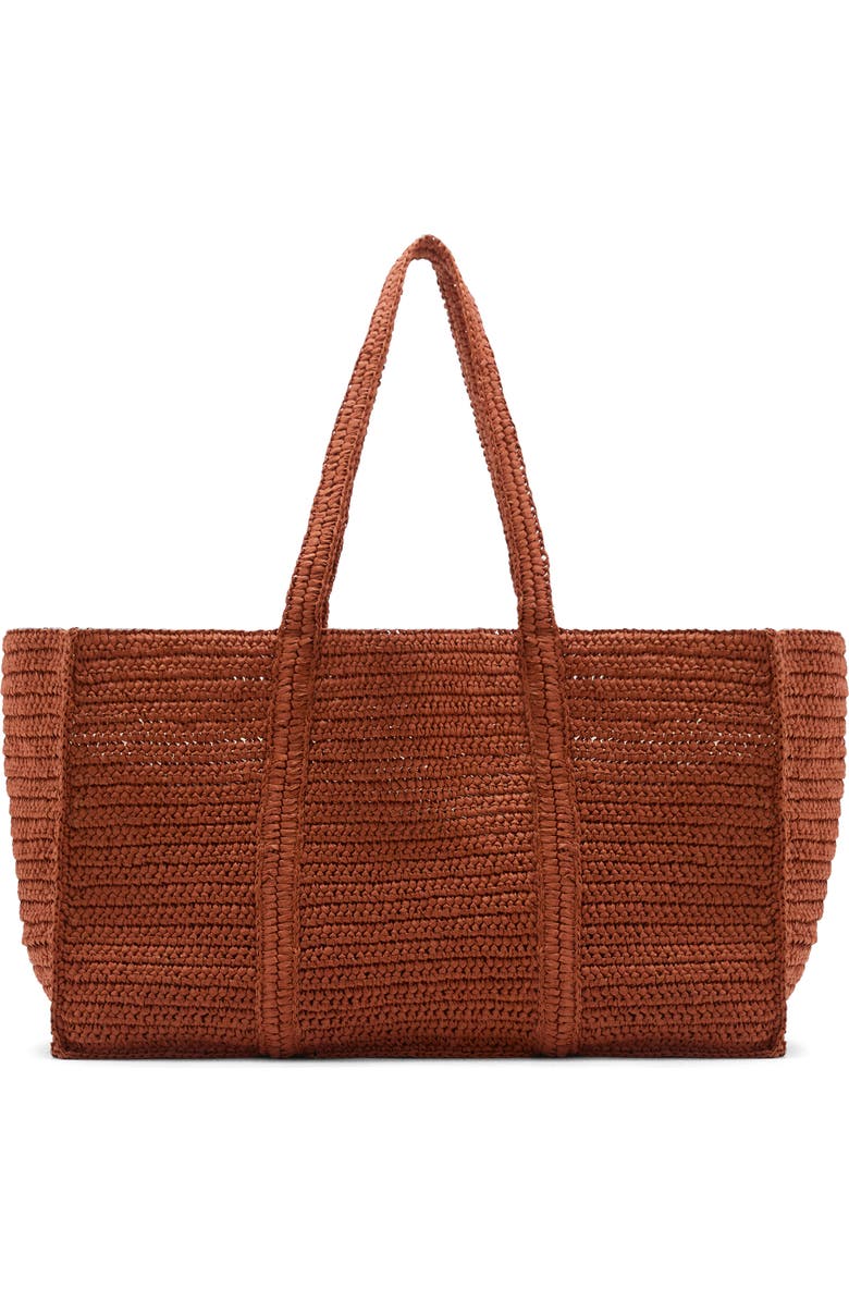 Woven Paper Basket Bag