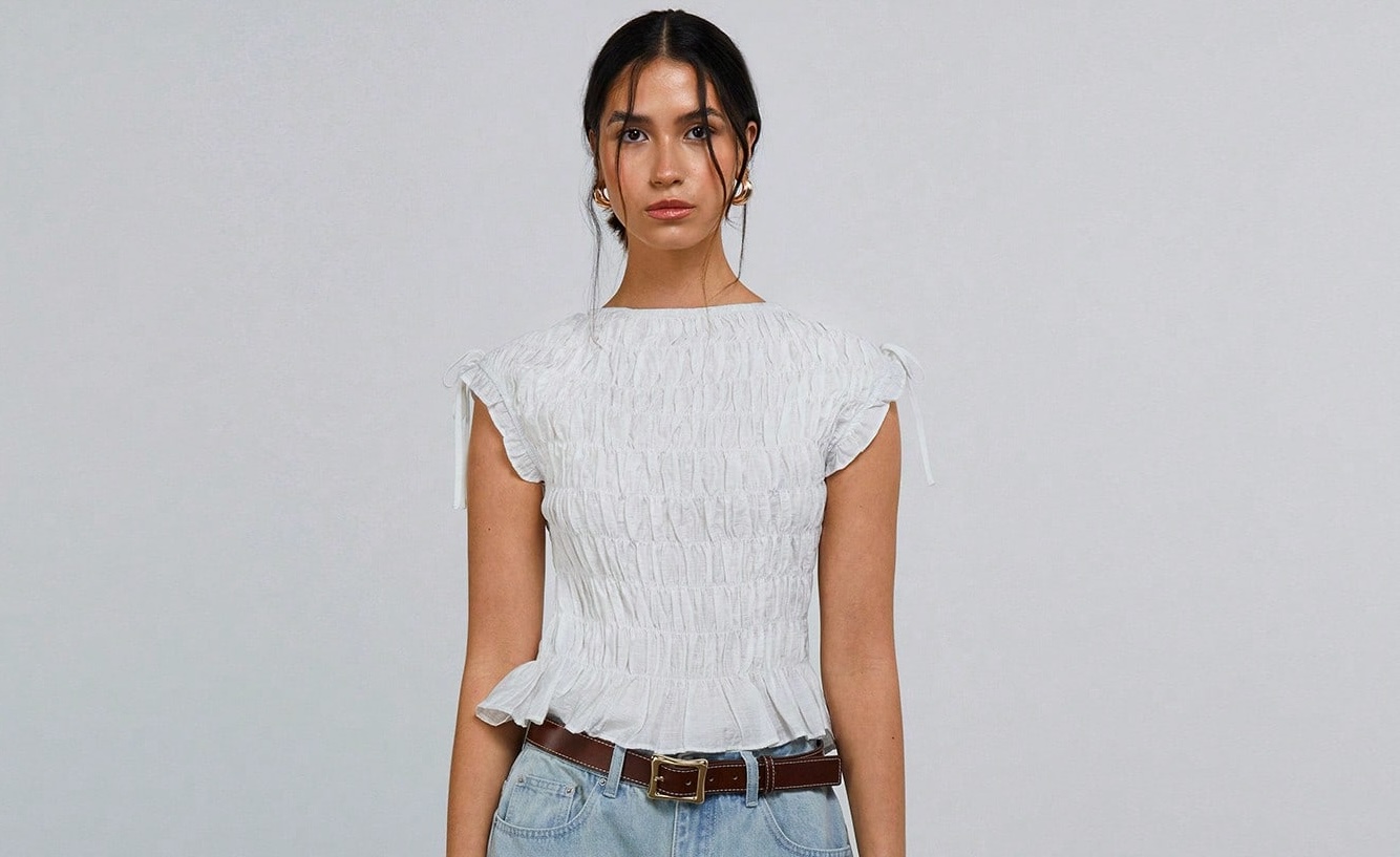 white top