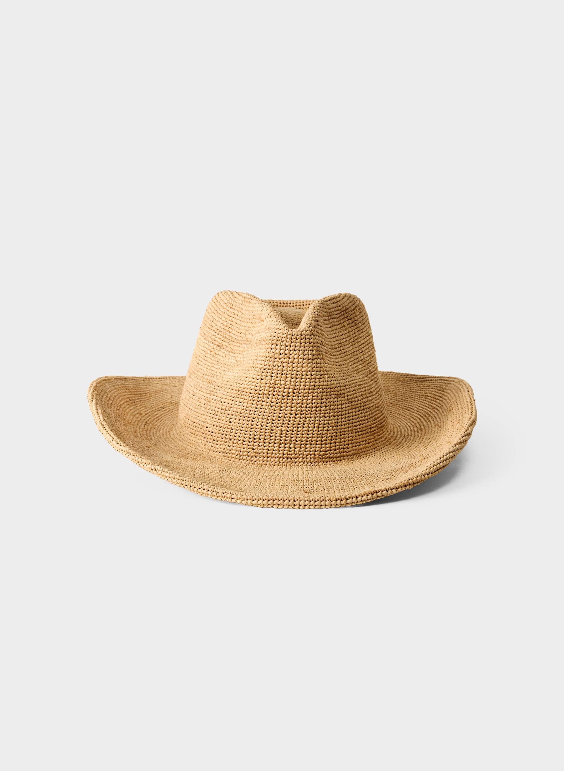Lasso Raffia Cowboy Hat