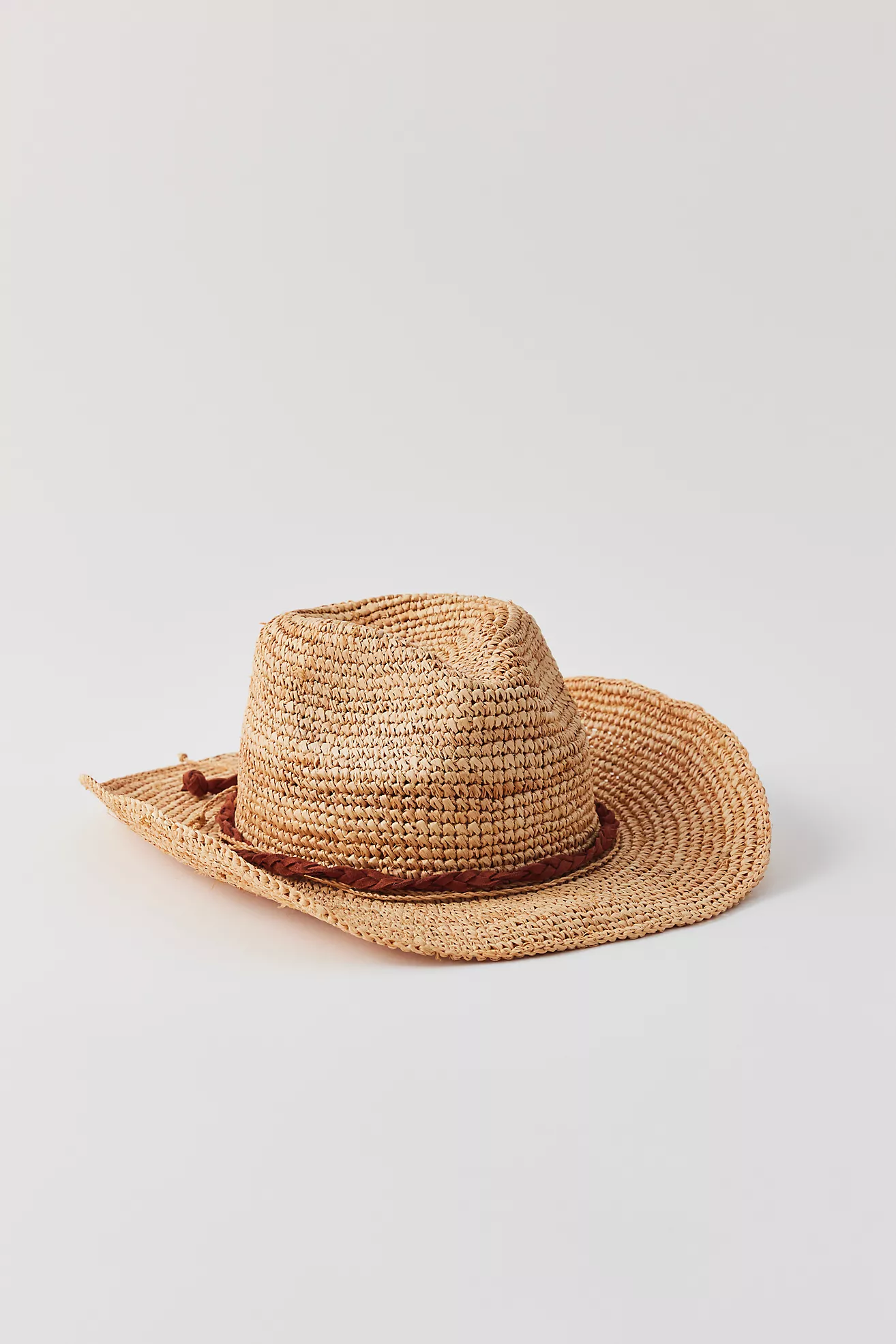 Millie Woven Raffia Cowboy Hat