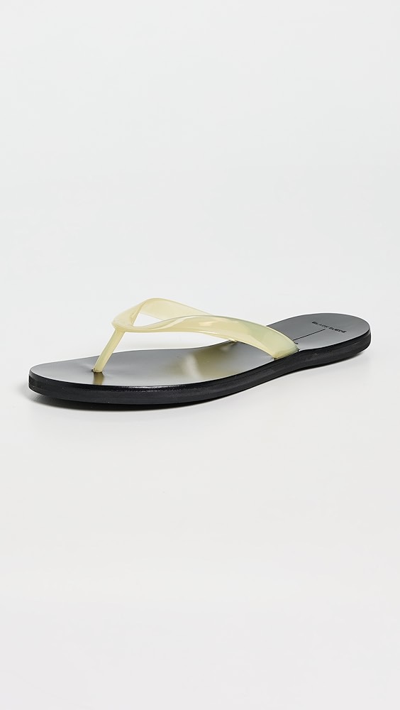Black Suede Studio Jeli Sandals