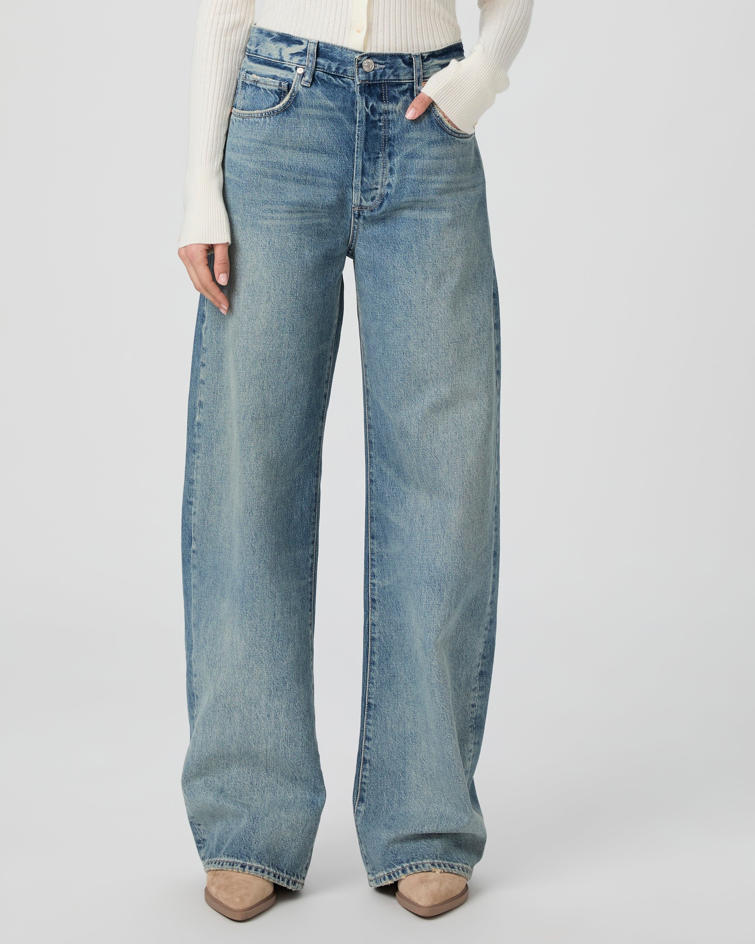 Paige, Arellia Barrel Leg Jeans
