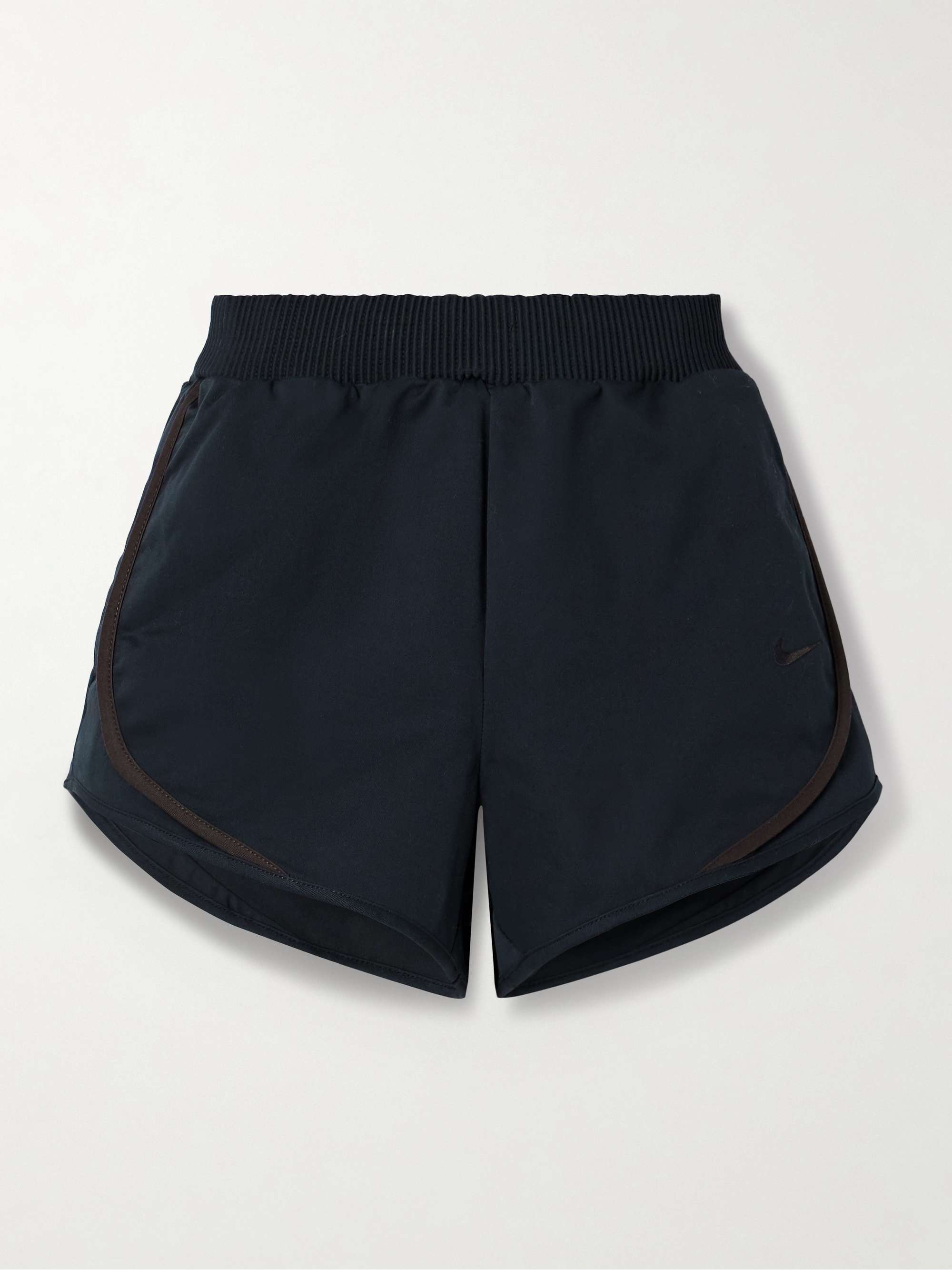 Cotton-Blend Twill Shorts