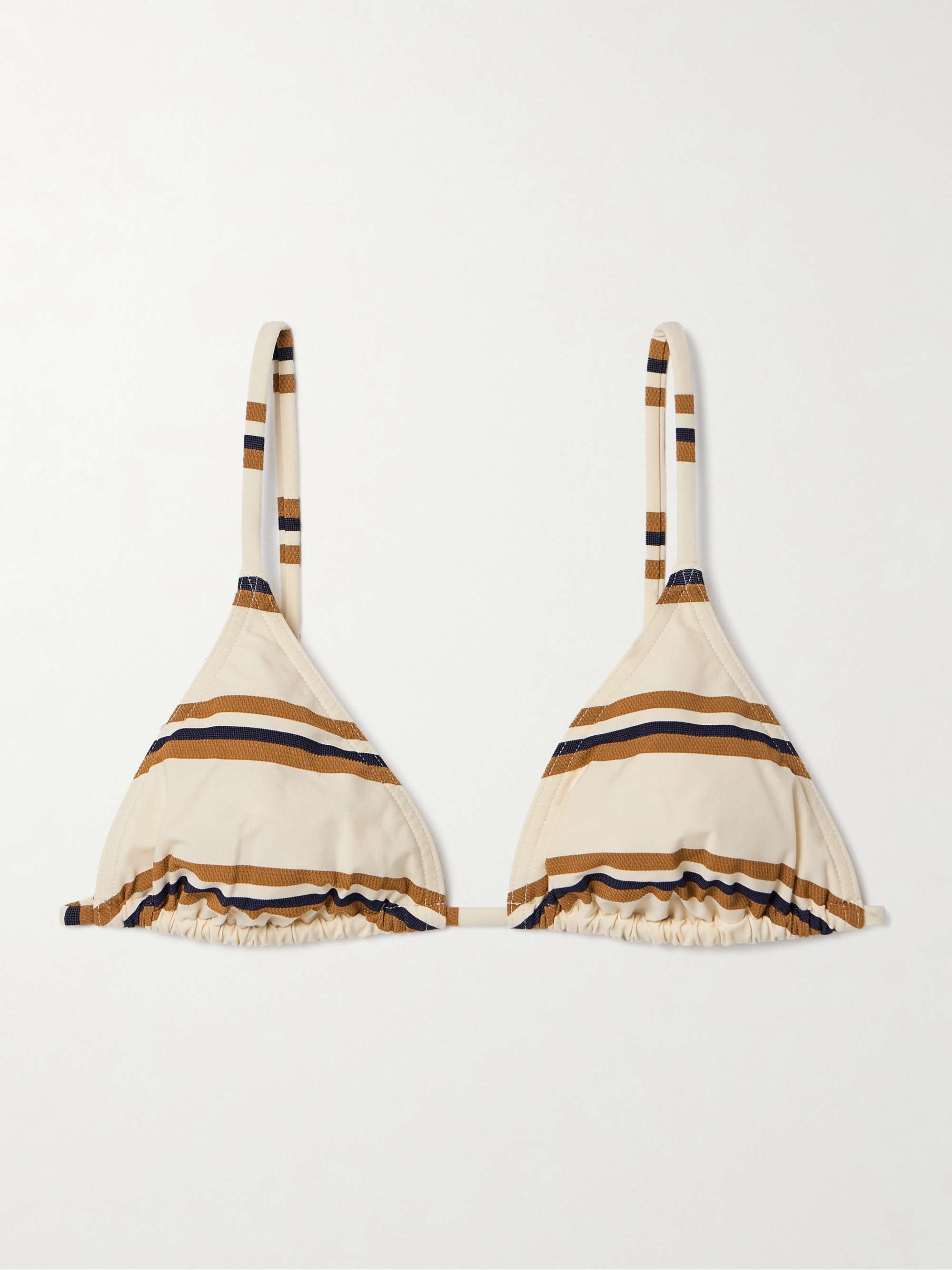 Mariniere Flots Striped Triangle Bikini Top
