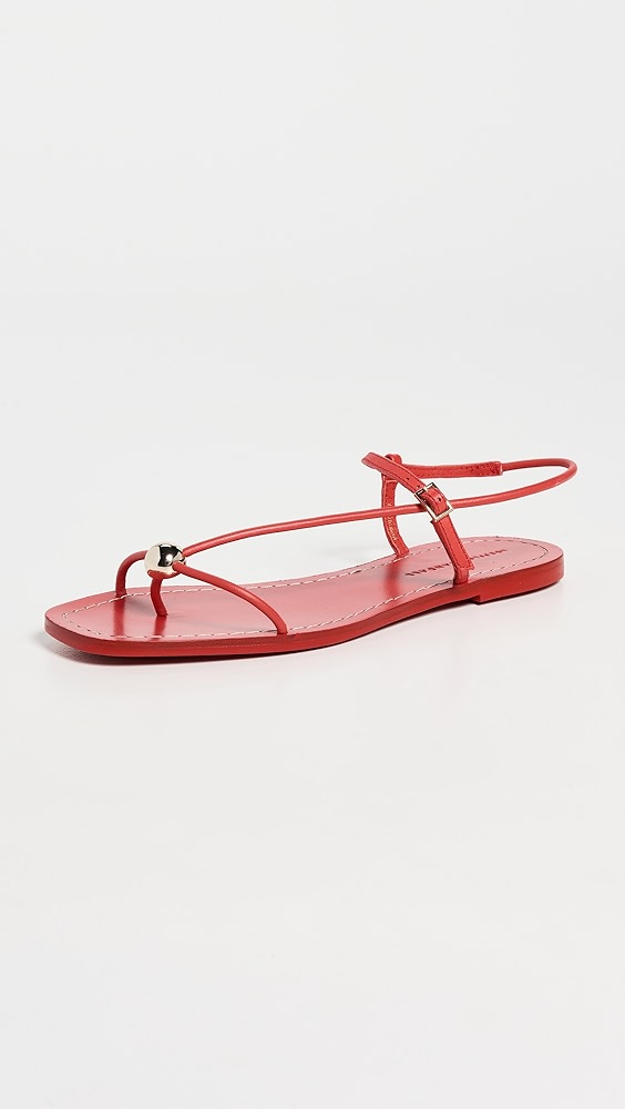 Loeffler Randall Lara Strappy Flat Sandals