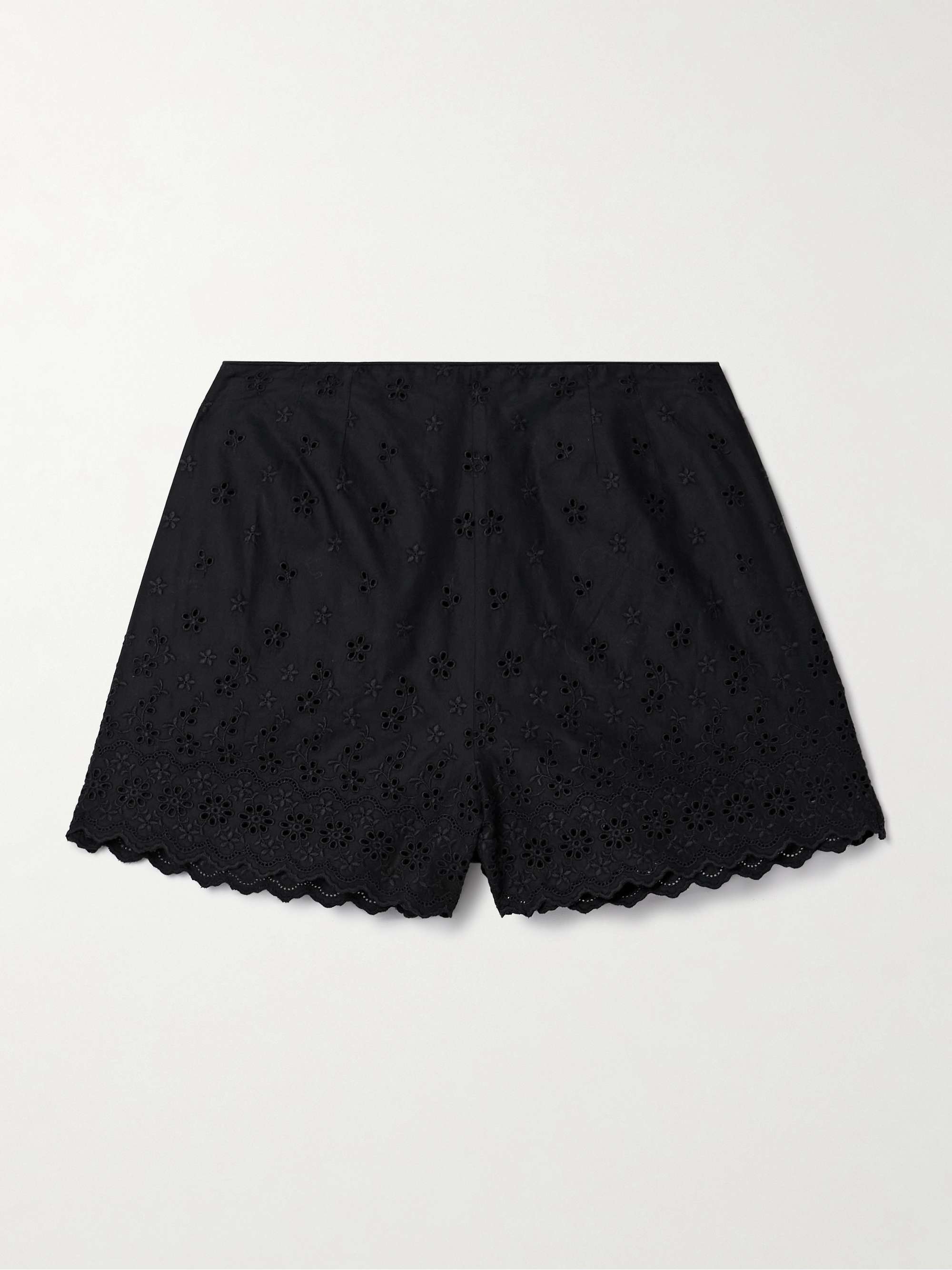 Arbre Broderie Anglaise Cotton Shorts