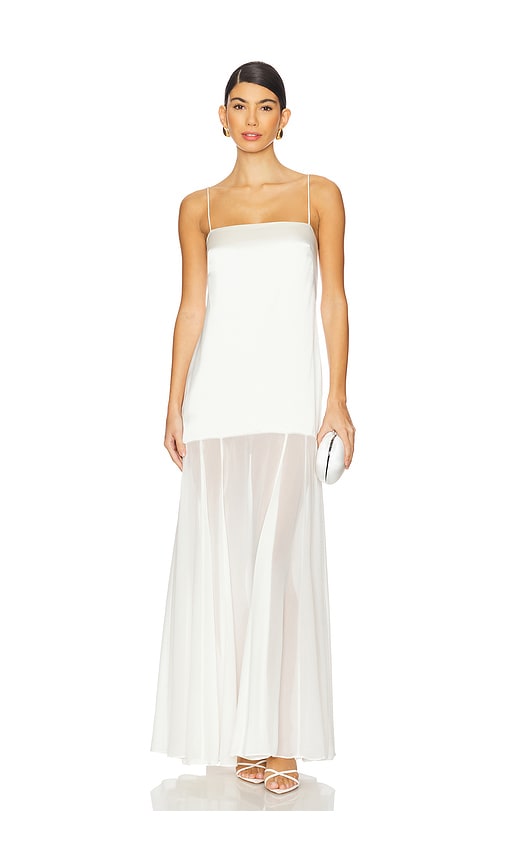 Moraya Dropped Waist Maxi Dress