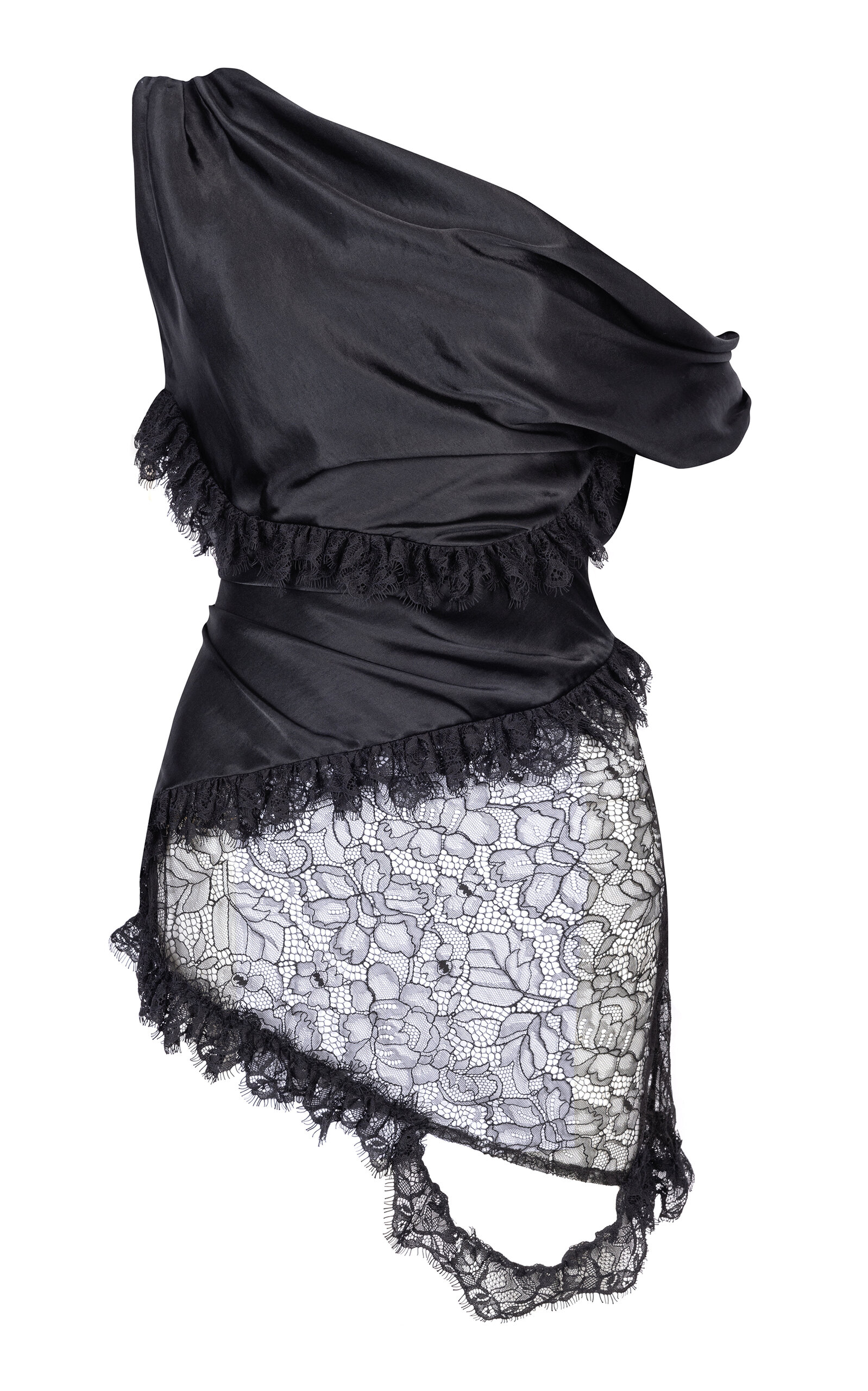 Mae Ballerina Draped Lace Top