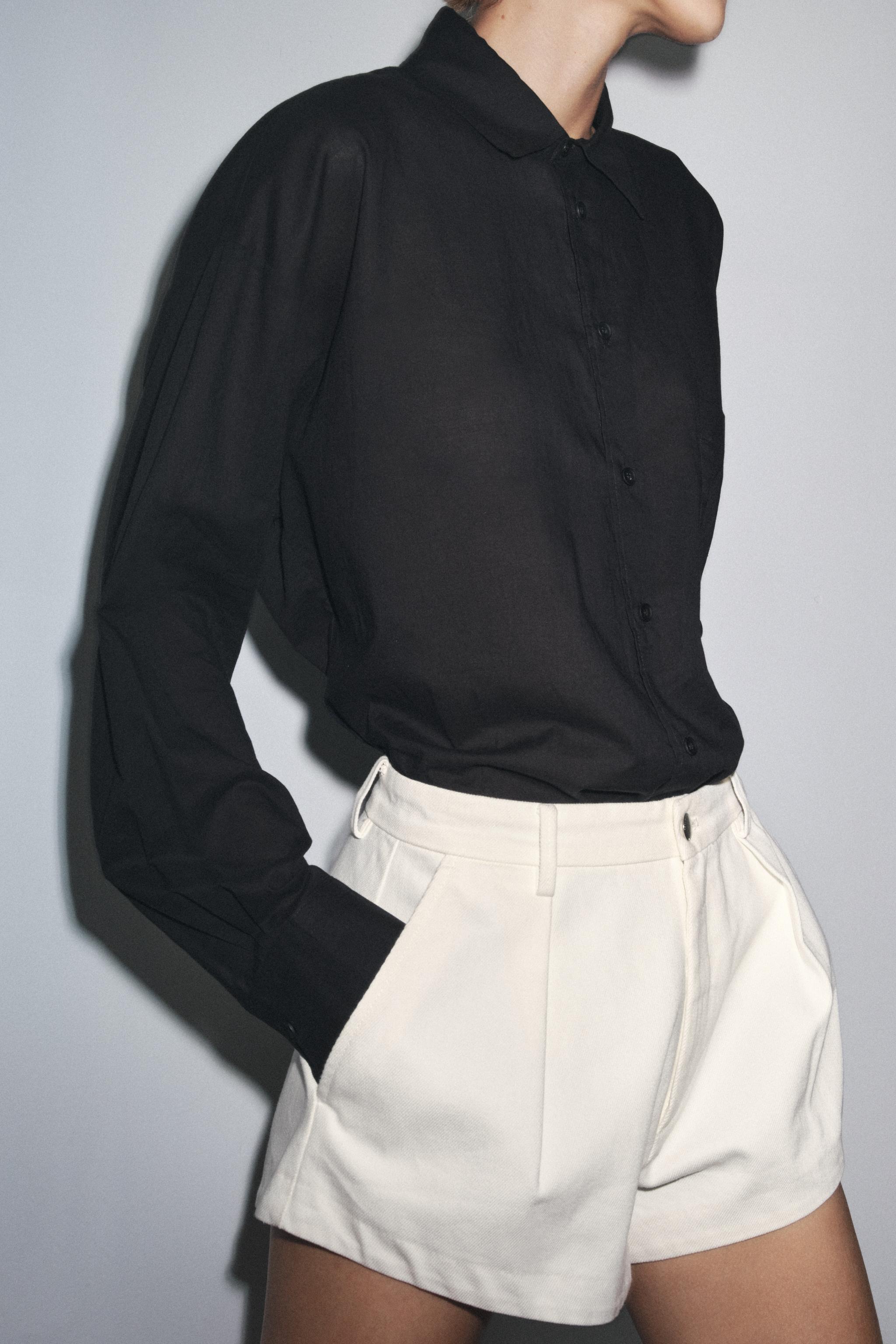 Pleated Shorts Zw Collection