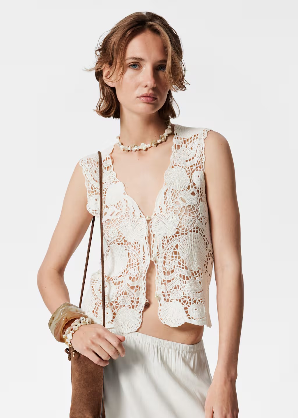 & Other Stories, Crochet Vest Top