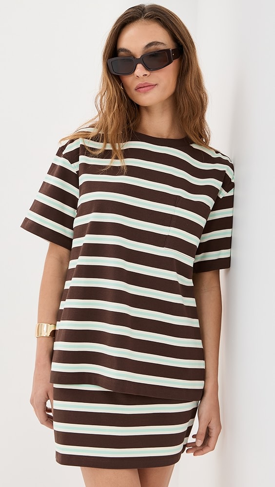 Le Bop Caroline Variegated Tee