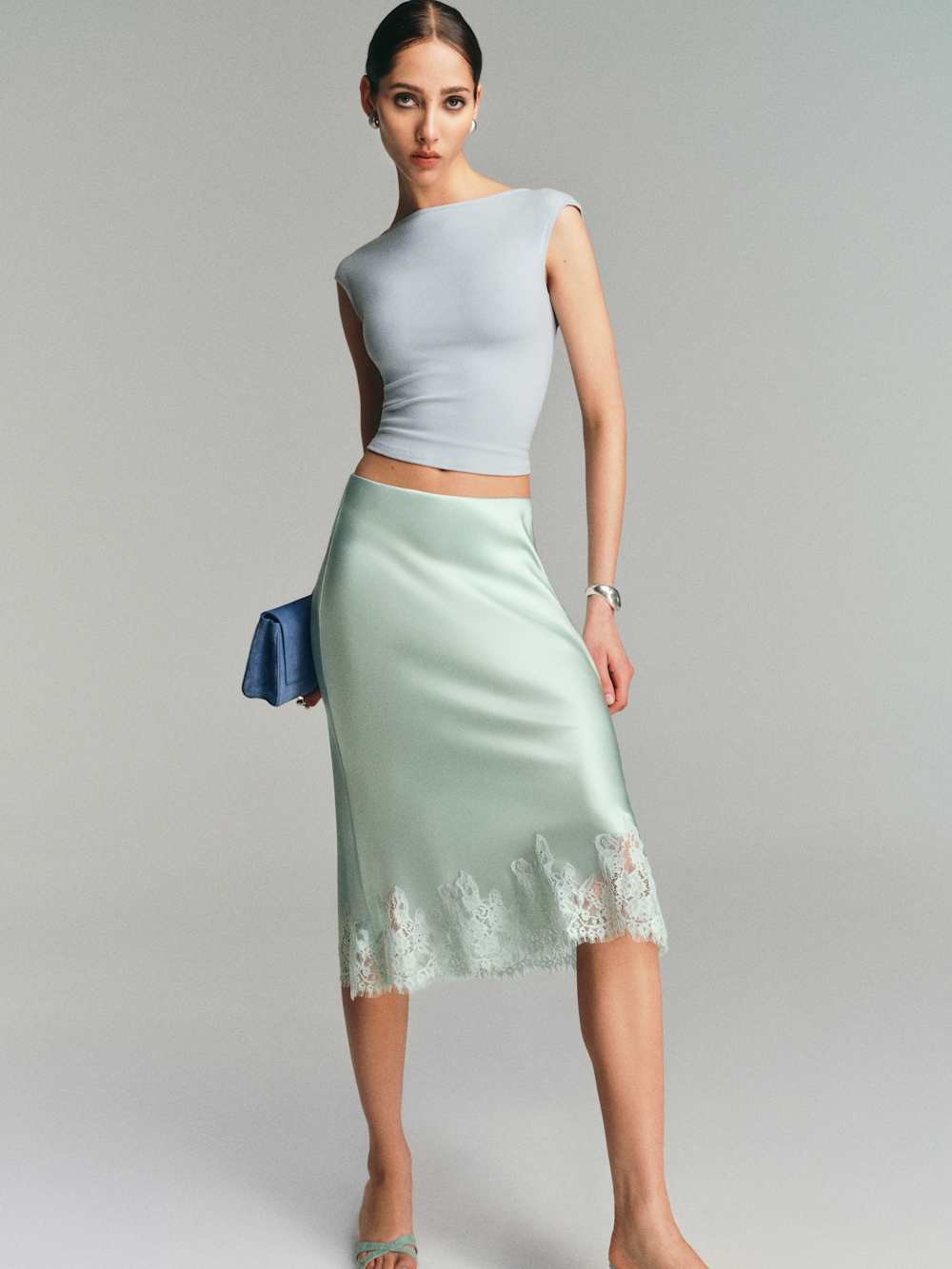 Carolina Silk Skirt
