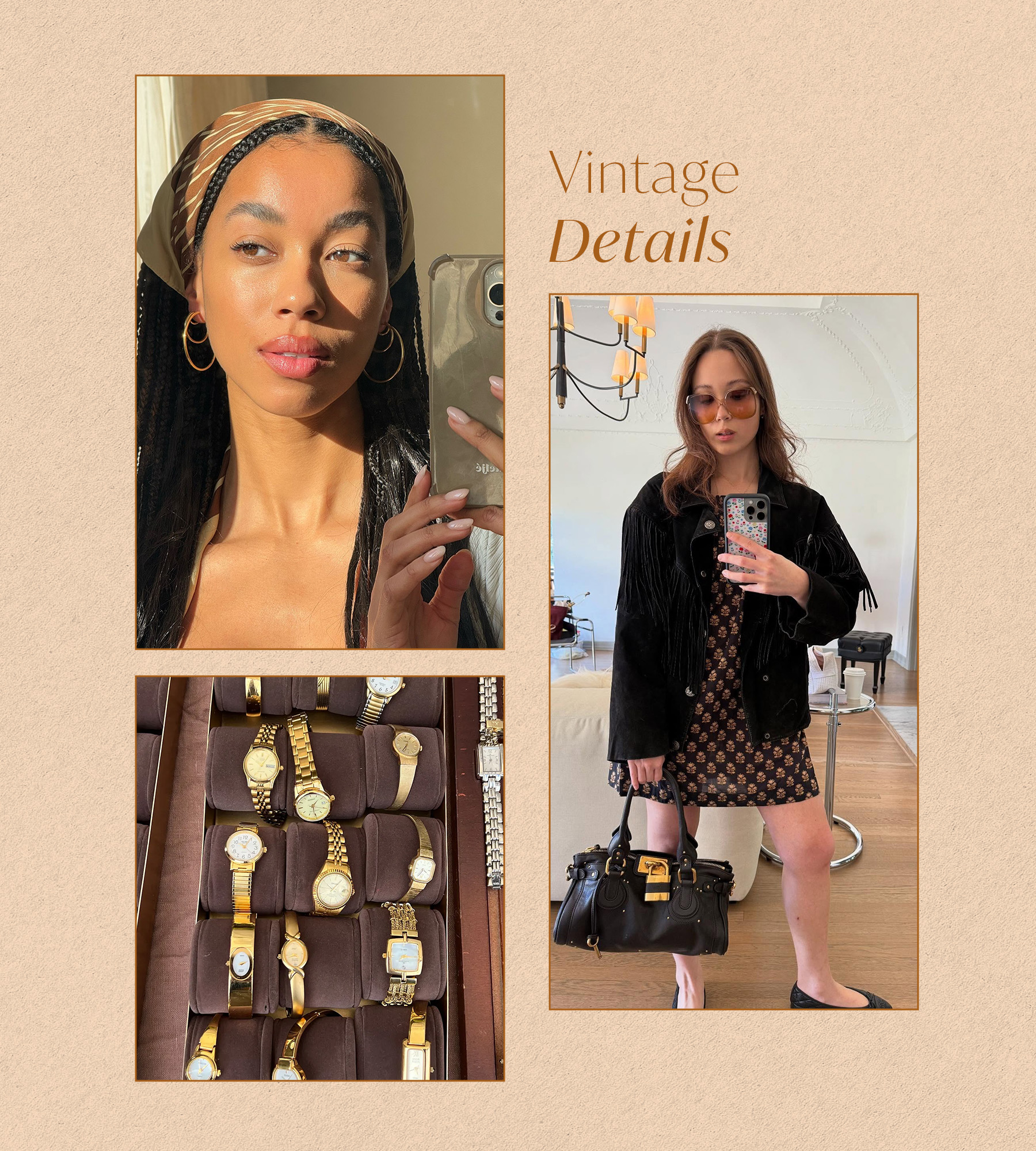 Photo collage of Gen Z Summer trends.