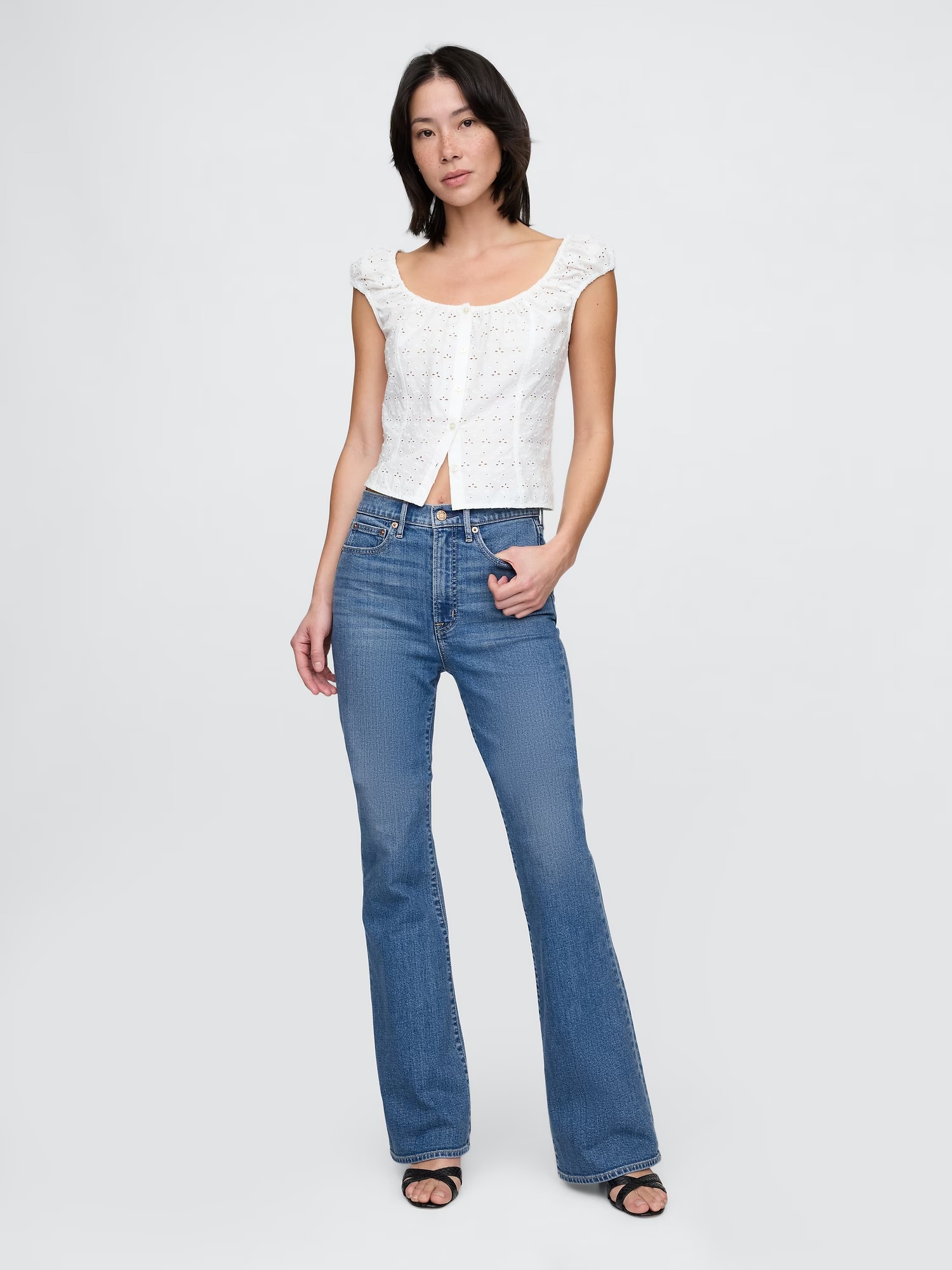 Gap, High Rise '70s Flare Jeans