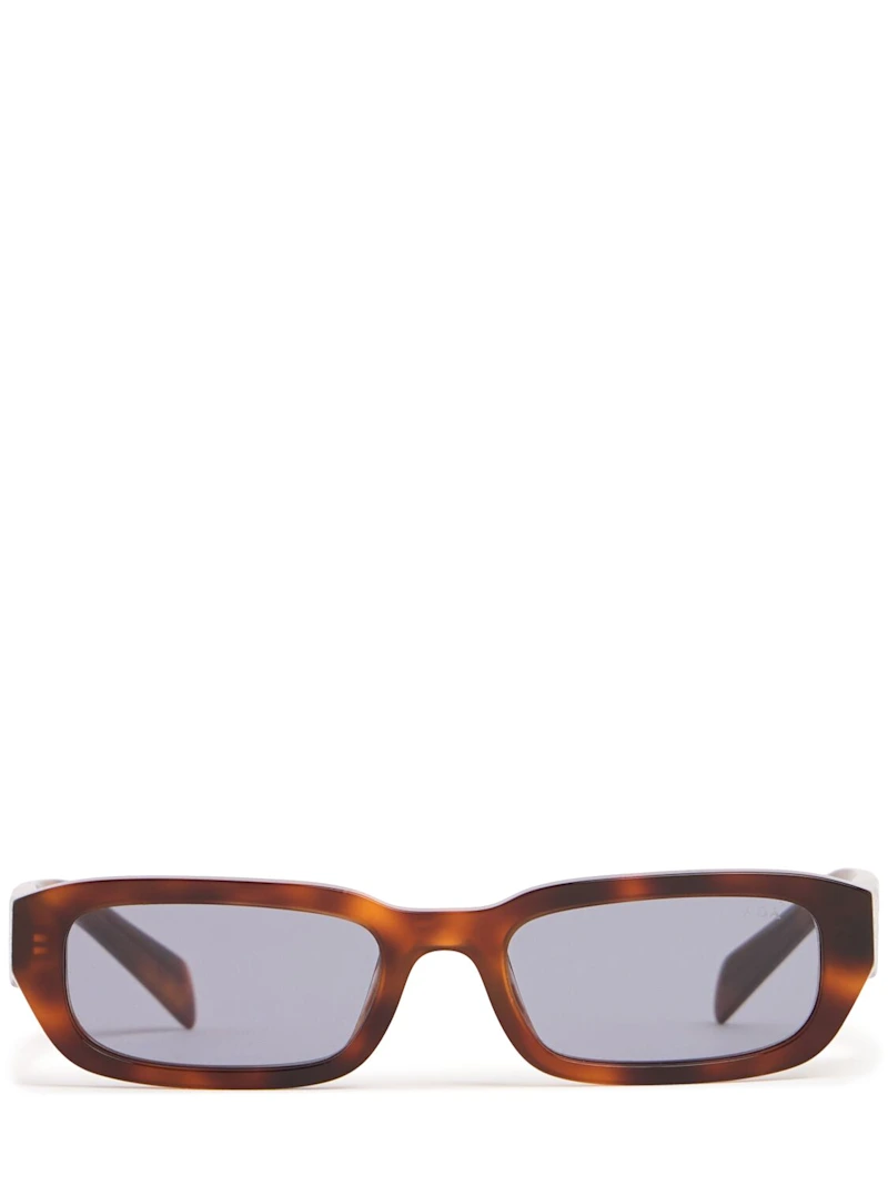 Symbole Acetate Sunglasses - Prada - Women - Tortoiseshell/blue - Unique