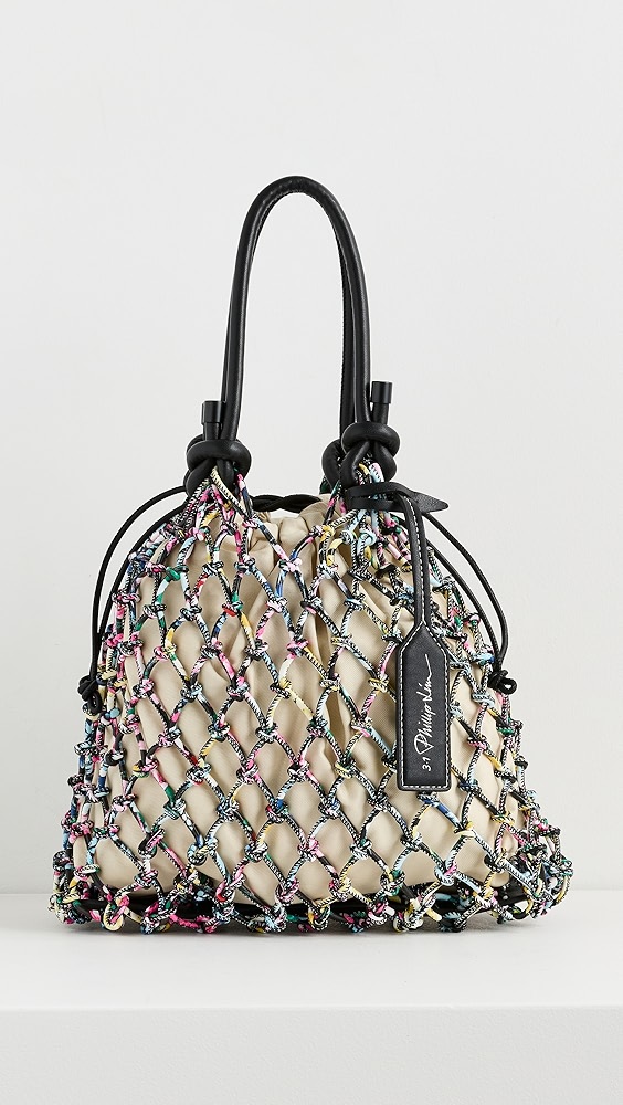 3.1 Phillip Lim Printed Macrame Mini Sac