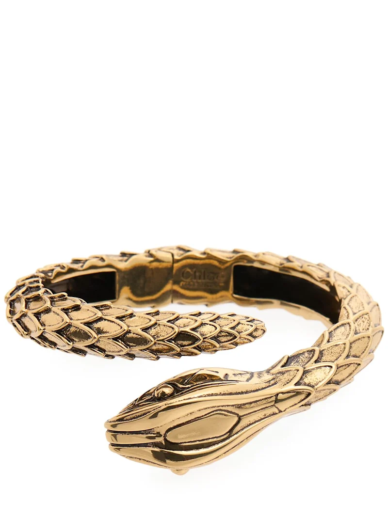 Snake Bracelet - Chloé - Women - Antique Gold - Unique