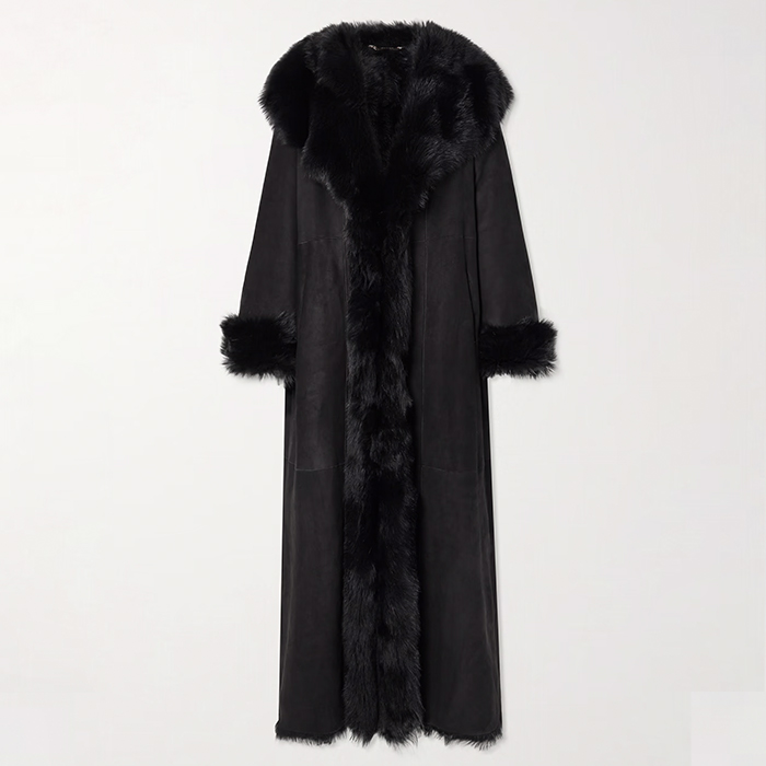 NOUR HAMMOUR, Marlene Shearling Coat