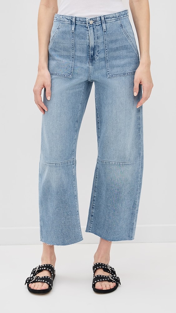 Le Jean Utility Soft Barrel Jeans