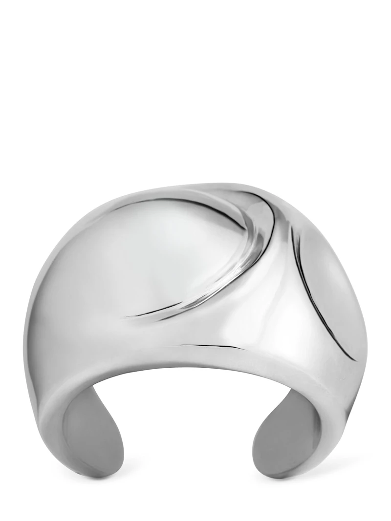 Cubagua Single Cuff Chunky Bracelet - Sordo - Women - Silver - Unique