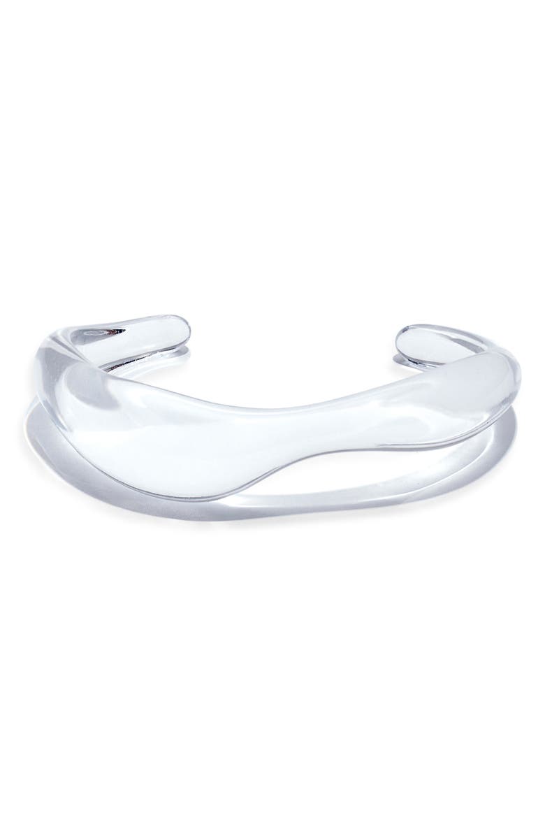 Transparent Dome Cuff Bracelet