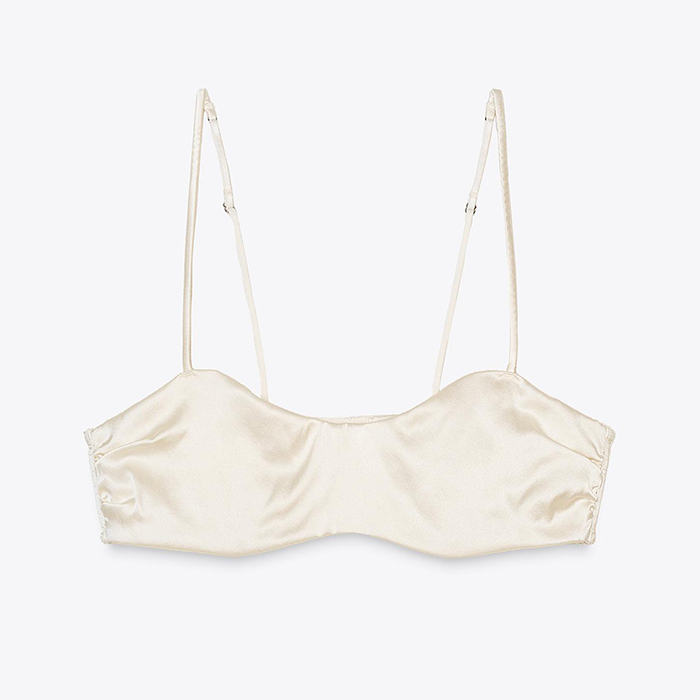 ZARA, Satin Bralette