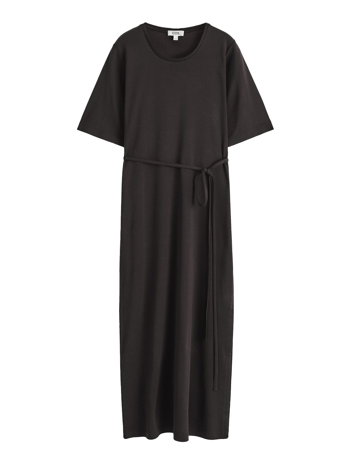 Belted Midi Shirt Dress