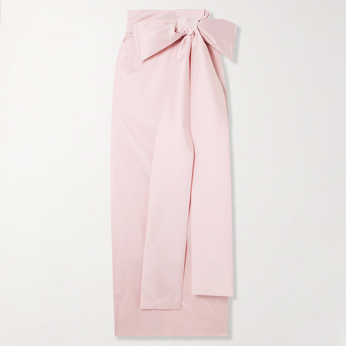 BERNADETTE, Bernard Taffeta Maxi Skirt