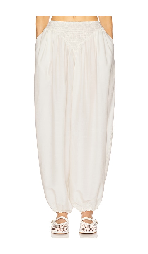 The Balloon Pants in Silk and Wool