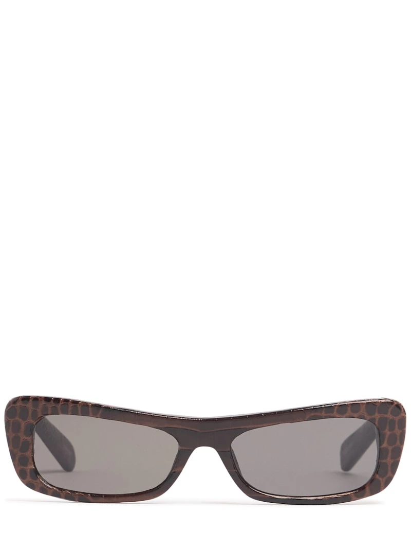 Les Lunettes Capri Sunglasses - Jacquemus - Women - Dark Brown - Unique